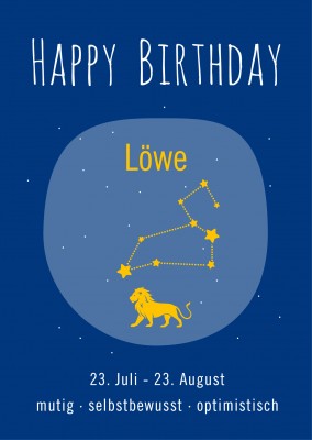 Happy Birthday Löwe