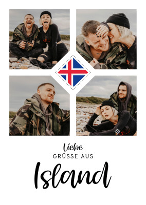 Liebe Grüße aus Island