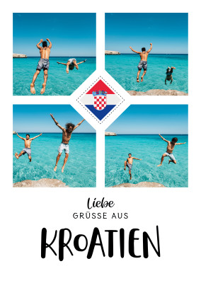 Liebe Grüße aus Kroatien