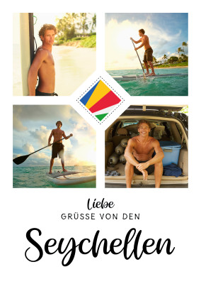 Liebe Grüße von den Seychellen