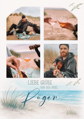 Liebe Grüße von der Insel Rügen