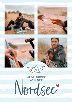 Liebe Grüße von der Nordsee