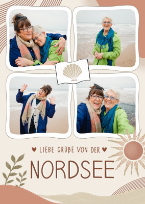 Liebe Grüße von der Nordsee