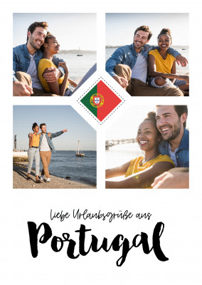 Liebe Urlaubsgrüße aus Portugal