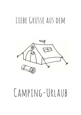 MERIDIAN DESIGN - Liebe Grüße aus dem Camping-Urlaub