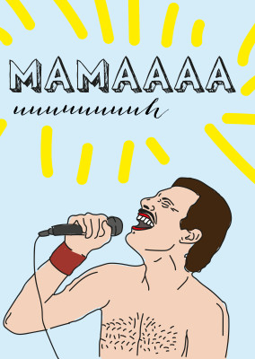 Freddy Mercury singt Mama