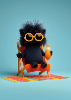 On vacation - LittleMonsterTime