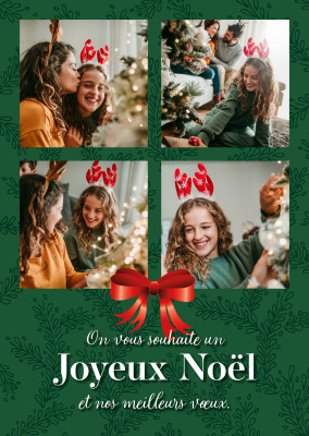 On vouc souhaite un Joyeux Noël et nos meillheurs veux