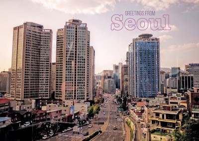 Foto von Seoul skyline