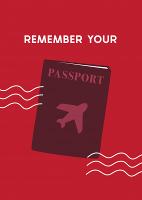 Remember your passport