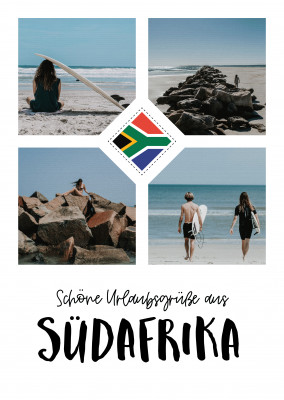 Schöne Urlaubsgrüße aus Südafrika