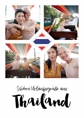 Schöne Urlaubsgrüße aus Thailand