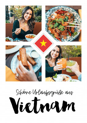 Schöne Urlaubsgrüße aus Vietnam