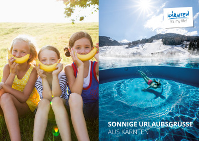 Sonnige Urlaubsgrüße aus Kärnten