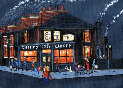 Painting from South London Artist Dan Chippy