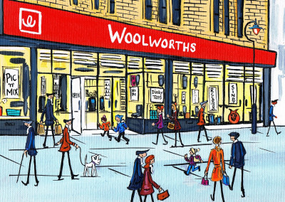 Painting from South London Artist Dan Woolworths