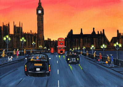 Painting from South London Artist Dan Big Ben