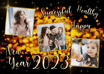 Successful Healthy Happy New Year 2023