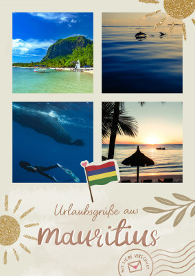 Urlaubsgrüße aus Mauritius