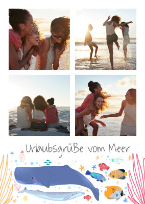 Urlaubsgrüße vom Meer