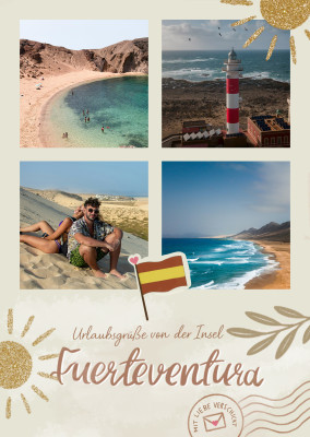 Urlaubsgrüße von der Insel Fuerteventura