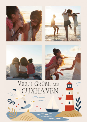 Viele Grüße aus Cuxhaven