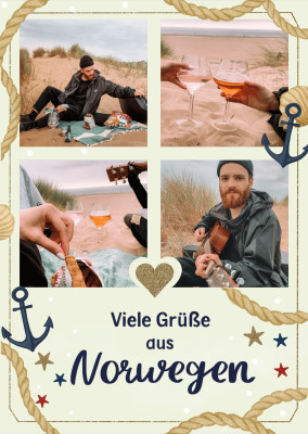 Viele Grüße aus Norwegen