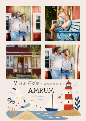 Viele Grüße von der Insel Amrum