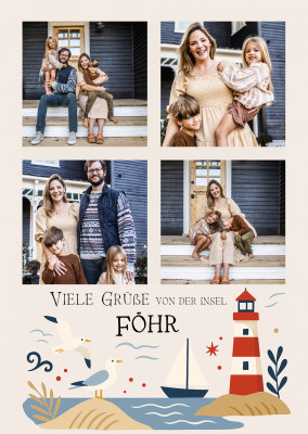 Viele Grüße von der Insel Föhr