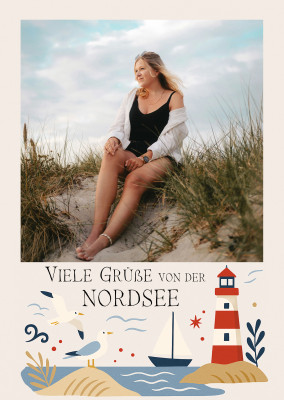 Viele Grüße von der Nordsee