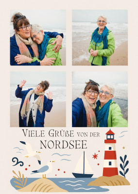Viele Grüße von der Nordsee
