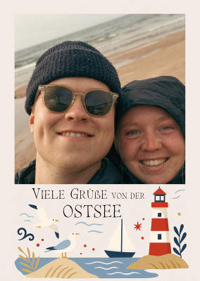 Viele Grüße von der Ostsee