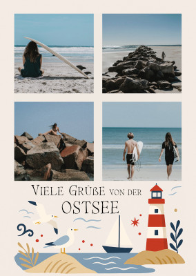 Viele Grüße von der Ostsee