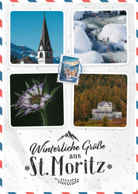 Winterliche Grüße aus St. Moritz