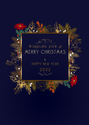 Wishing you a Merry Christmas & Happy New Year 2022