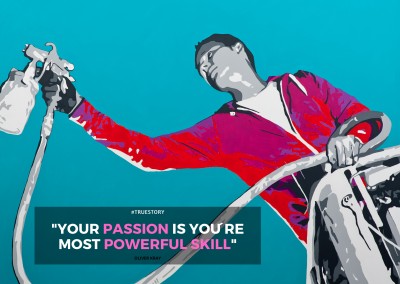 YOUR PASSION IS YOU´RE MOST POWERFUL SKILL