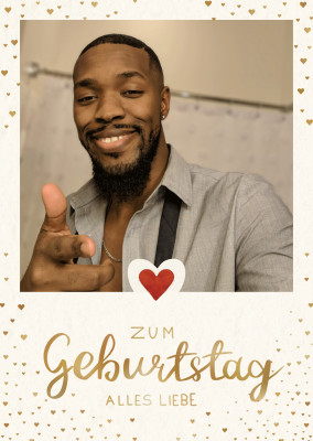 Zum Geburtstag alles Liebe