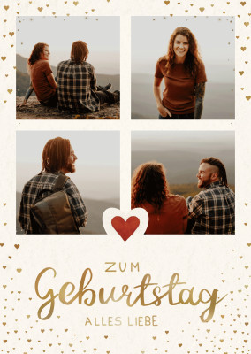 Zum Geburtstag alles Liebe