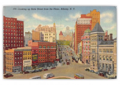 Albany, New York, looking up State Street