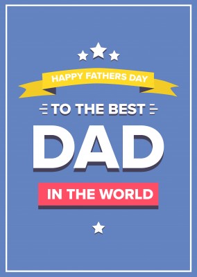 Alles Gute Zum Vatertag - Zum Besten Papa in der Welt