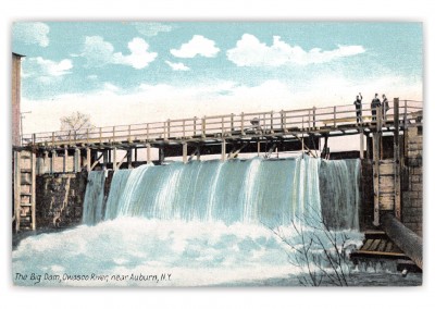 Auburn, New York, The Big Dam, Owasco River