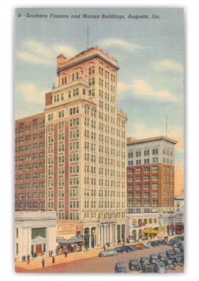 Augusta Georgia Southern Finance and Marion Buildings