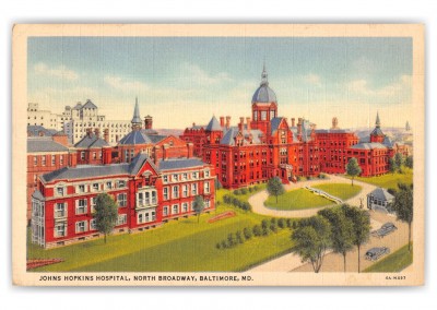 Baltimore, Maryland, Johns Hopkins Hospital, North Broadway