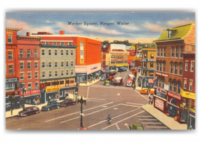 Bangor, maine, Market Square
