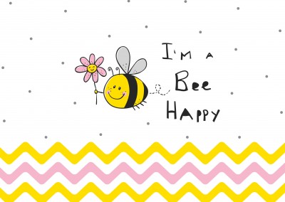 Lyckliga Liv-jag är en Bee glad