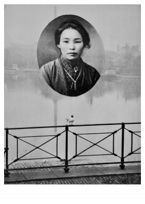 Belrost collage van zwart en wit