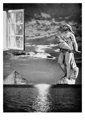 surrealista el collage de Belrost Vacaciones Dreamin