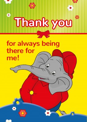 illustration Benjamin the elephant 