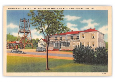 Berkshires, Massachusetts, top of Jacobs Ladder, Summit House