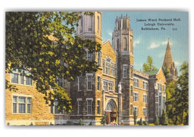 Bethlehem, Pennsylvania, James Ward Packard Hall, Lehigh Univeristy